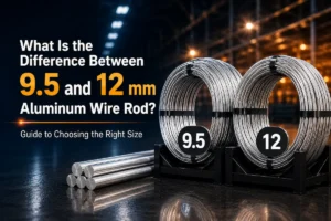 9.5 mm vs 12 mm aluminum wire rod comparison