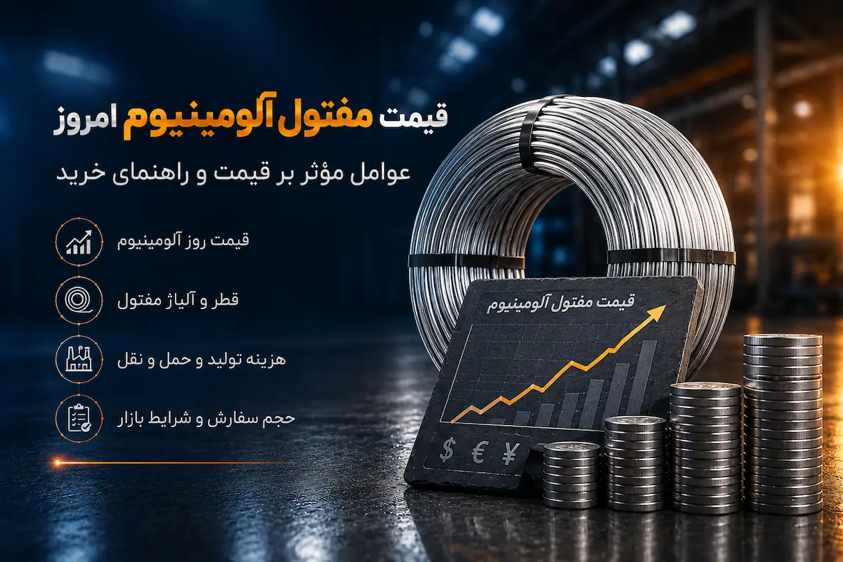 قیمت مفتول آلومینیوم چگونه تعیین می‌شود؟